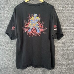 Y2K -VS System Mens Sz XL Black X-Men‎ Marvel Trading Card Game Shirt Promo
